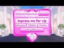 Having People COMPETE for VIP in Dress to Impress!
