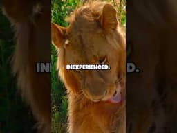 The Struggles of a Young Lion: Survival in the Wild