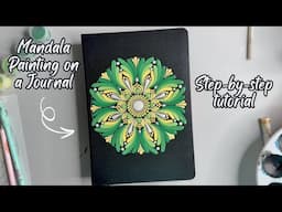 Beginner Journal Painting by Ranoo @MandalaDoc | Mandala Painting