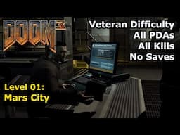 Doom 3 - Level 01: Mars City (April Fools' Day 2025)