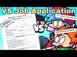 Friday Night Funkin' VS JOB APPLICATION | SCARIEST FNF Mod OF ALL TIME (FNF Mod)