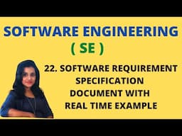 22 Software Requirement Specification Document with Example |SE|