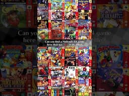 Find an N64 game with ''64'' in its name #Nintendo #N64 #Nintendo64 #64