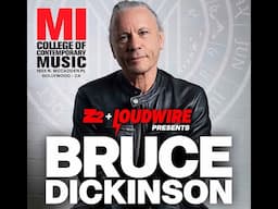 MI Conversation Series with - Bruce Dickinson Pt  1