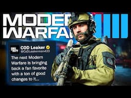These New COD Leaks Sound Interesting...