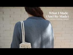 it took 16 months to knit this sweater