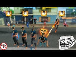 Golden Buddy No Internet Prank 🤣| FREE FIRE FUNNY GAMEPLAY | NADIYA FF