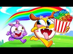 Yummy Popcorn - Let’s Share! 🍿 | DooDoo & Friends - Kids Songs & Nursery Rhymes
