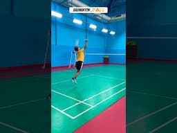 When your backhand is good 😁🔥🏸 #badminton #badmintontutorials #shorts