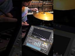 Alien sounds from a cymbal #sounddesign