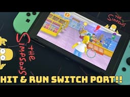 How to run Simpsons Hit & Run on the Nintendo Switch || Awesome Port!