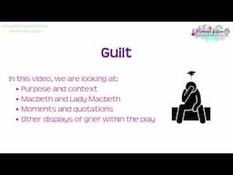 Guilt | Macbeth | GCSE English Literature