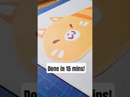 How to make easy and cheap decorations for artist alley #shorts #artist