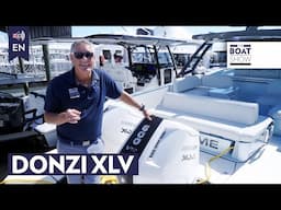 Donzi XLV Extreme Powerboat seen at Palm Beach Boat Show - The Boat Show