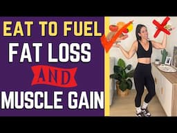 What To EAT Before And After A Workout For FAT LOSS & MUSCLE GAIN