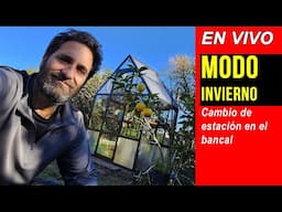 Se viene el invierno, y el bancal no se prepara solo. ¡Vamos! #ENVIVO #IRL desde el Jardín