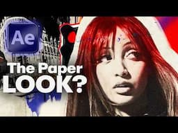 How to Make Paper Collage Stop Motion Animations | After Effects Tutorial