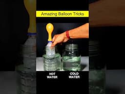 Amazing Science Experiment With Balloon #shorts
