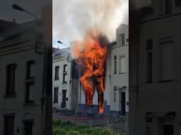 Incendie majeure à Roux près de Charleroi 🇧🇪🔥
