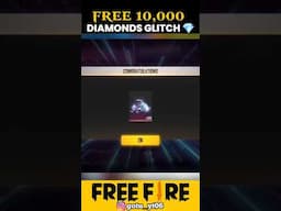 GET FREE DIAMONDS IN FREE FIRE NOW!!! 😱🔥 #shorts #freefire #freefireshorts