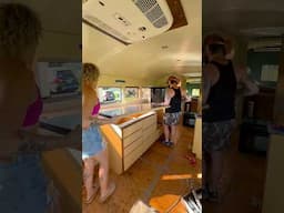 Building our Bus in 60 Seconds! #buslife #renovation