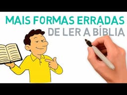 4 erros comuns ao ler a Bíblia #entendendoabiblia #estudobiblico #comolerabíblia