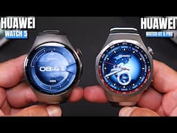 Huawei Watch 5 vs Huawei GT 5 Pro ⌚ Todo lo que debes SABER | Comparativa
