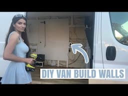 DIY Wall Paneling Install in a Camper Van