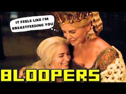HILARIOUS CHARLIZE THERON BLOOPERS - Atomic Blonde, Prometheus, Fast & Furious, Hancock