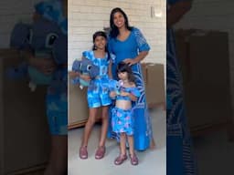 Fomos ver o filme LILO & STITCH CARACTERIZADAS NA ESTREIA
