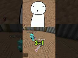 Every time he wins, the money DOUBLES #minecraft #challenge