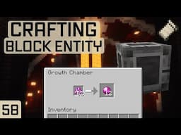 Fabric Modding Tutorial - Minecraft 1.21.1: Crafting Block Entity | #58