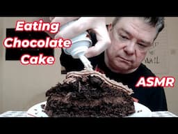 ASMR - Eating A Chocolate Cake And Rambling