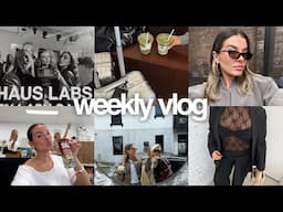 weekly vlog 💌 shopping in sydney, haus labs event, making dole whip, meetings