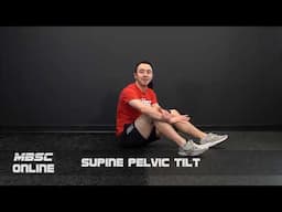 Supine Pelvic Tilt