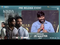 Choreographar JD Master Speech @ KUBERAA Pre-Release Event | Dhanush, Nagarjuna, Rashmika | DSP