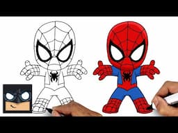 How to Draw Spider-Man | Step by Step Art Lesson for Beginners