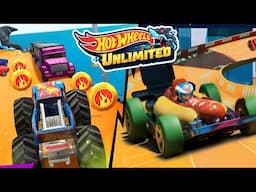 HOT WHEELS UNLIMITED - Netflix Hot Wheels Let's Race Tracks Gameplay Walkthrough Part 8