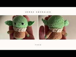 TUTORIAL YODA-GUERRE STELLARI  💫 || Come fare Yoda all'uncinetto