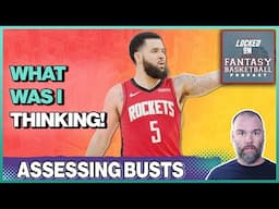 The TERRIBLE Over-Rankings I Made In Fantasy Basketball