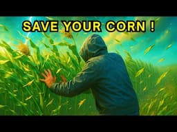 🌽 How to Keep Corn from Falling Over in the Wind | Easy Garden Fix!