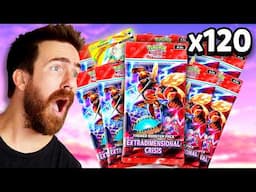 Opening 100+ Extradimensional Crisis Packs (Gold Card Hunt) - Pokémon TCG