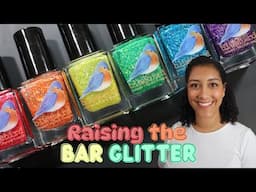 Bluebird Lacquer │ Rainbow Sprinkles Collection │ Live Swatches, and Review │Polish with Rae