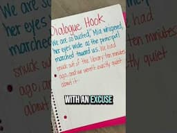 HOOK them with your first line ✍🏽 #middleschoolteacher #teachingcommunity #teachingwriting