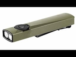 OLIGHT Arkfeld Ultra - An interesting flashlight - LED + UV + Green Laser - Review / Quick Overview