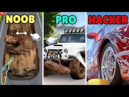 NOOB vs PRO vs HACKER - Car Makeover