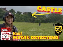 METAL DETECTING  BETWEEN 2 CASTLES!! FOR A GOOD CAUSE!!