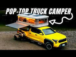 7 Newest Pickup Truck Campers with Pop-Top Roofs (Interior & Exterior Review)
