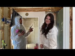 DIY Spray Foam GONE WRONG | SHIPPING CONTAINER House
