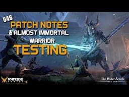 ESO - UPDATE 46 Subclassing Patch notes AND a TRIPLE CLASS TANK Demonstration!